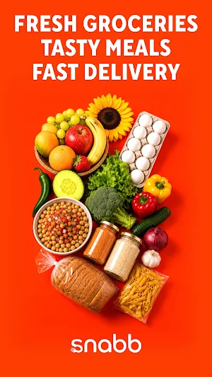 Snabb: Food & Grocery Delivery Screenshot 0