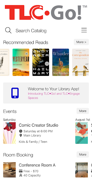 TLC Go! Libraries Screenshot 0