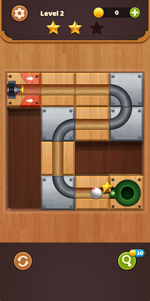Rolling Ball: Slide Block Game Screenshot 0