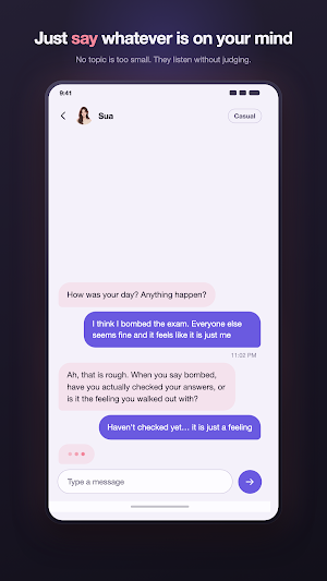 MindTalk: Someone to talk to Screenshot 2
