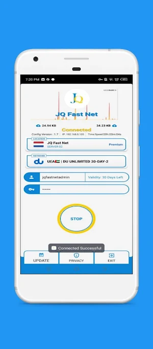 JQ Fast Net Screenshot 0