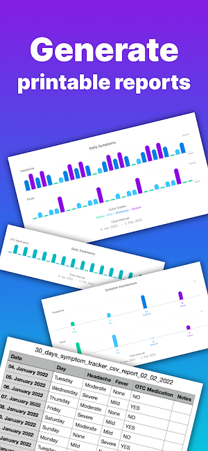 Symptom Tracker Screenshot 2