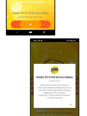 Radio 107.9 FM Konco Ndeso screenshot 2