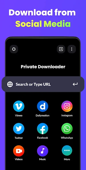 Video Downloader - Fast & Easy Screenshot 1