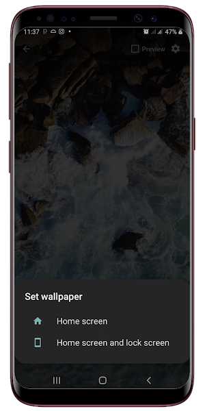Beach Wave Live Wallpaper Screenshot 2