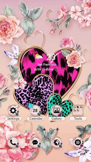 Leopard Heart - Wallpaper Screenshot 0