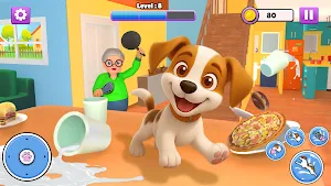 Puppy Chaos: Granny Prank Screenshot 0