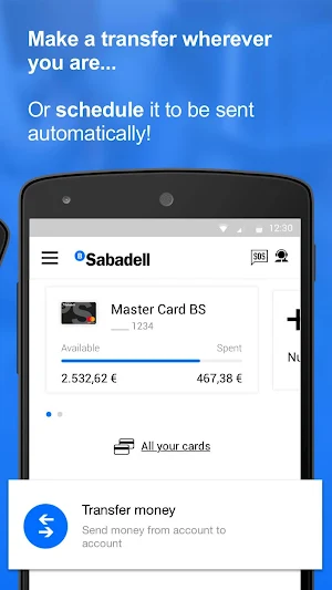 Banco Sabadell App. Your mobile bank Screenshot 2