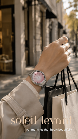SOLEIL LEVANT - Watch Face Screenshot 1