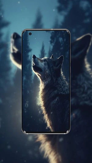 Wolf Wallpaper Screenshot 1