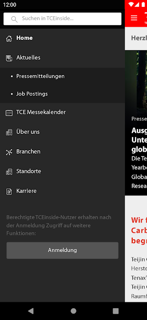 TCEinside Screenshot 1