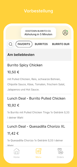 Dogtown Burrito co. Screenshot 1