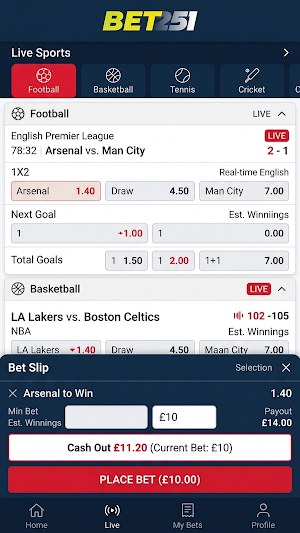 Bet251 Screenshot 0