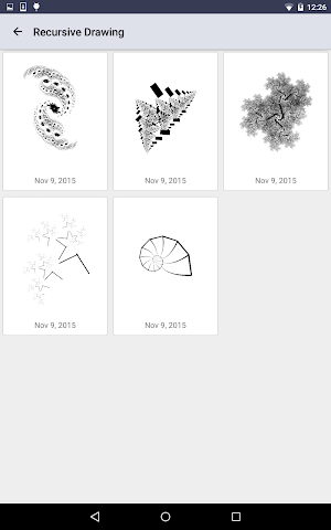 Recursive Drawing Screenshot 1