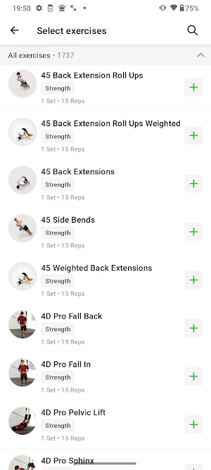 énergie Fitness Iberia. Screenshot 3