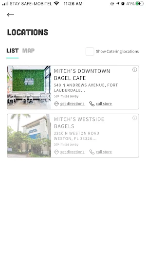 Mitch's Bagels Screenshot 1