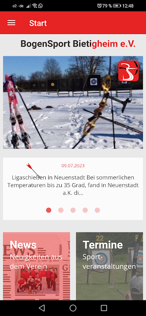 BogenSport Bietigheim Screenshot 1