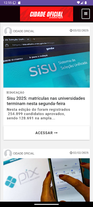 Cidade Oficial Screenshot 0