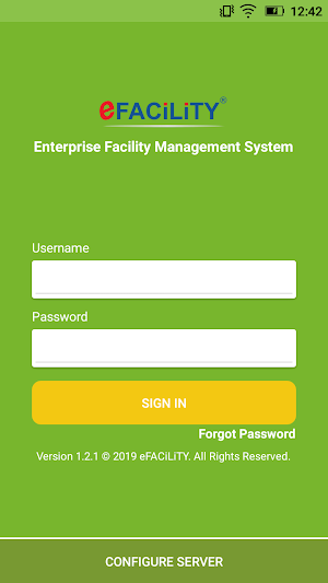 eFACiLiTY® Smart Facility V2.0 Screenshot 0