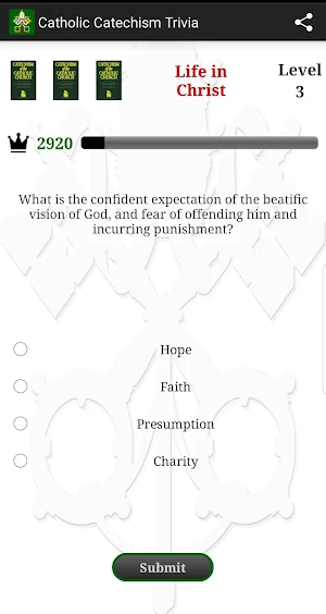 Catholic Catechism Trivia Screenshot 1