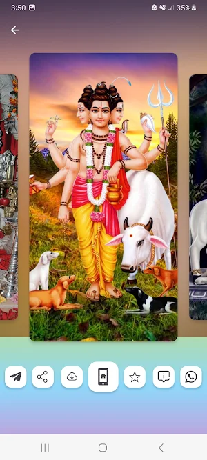 Lord Dattatreya Wallpaper HD Screenshot 1