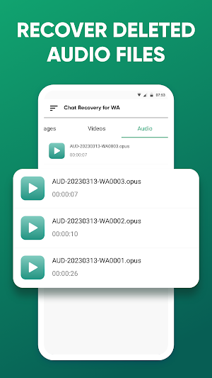 Chat Recovery for WA Screenshot 3