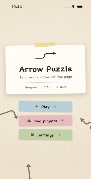 Paper Arrows: Line Puzzle Screenshot 0