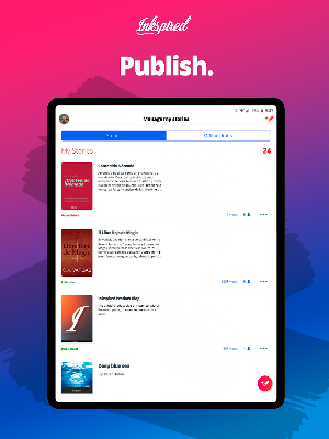 Inkspired Writer - Publish books for free screenshot 5