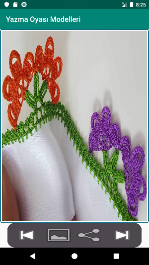 Yazma Oyası Modelleri- İğne Oyaları Screenshot 0