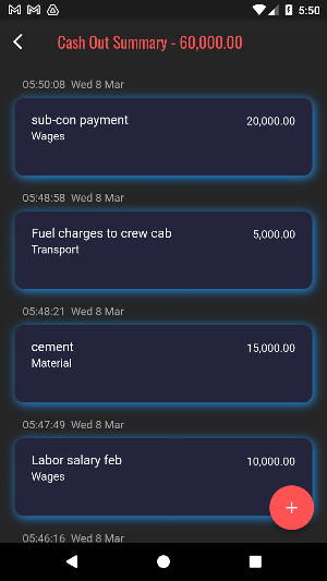 Cash Project Screenshot 3