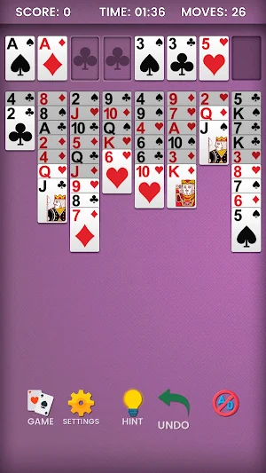 Freecell Solitaire Screenshot 2