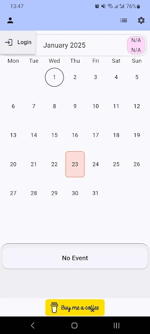HK Five One Calendar Screenshot 0