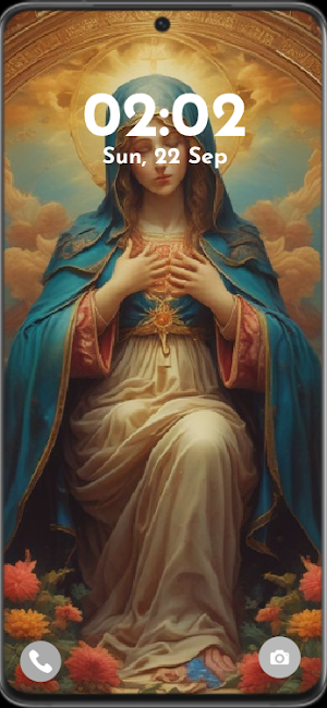 Mother Mary Wallpaper Screenshot 2