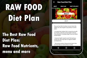 Raw Food Diet Plan Screenshot 0