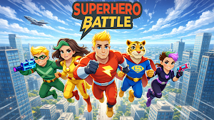 Super Hero Fighting Battle RPG Screenshot 0