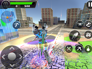 Dino Robot Transform War Game Screenshot 3