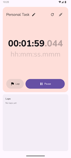 Stopwatches Screenshot 2
