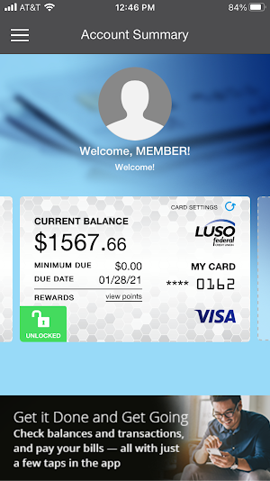 LusoCreditCard Screenshot 1