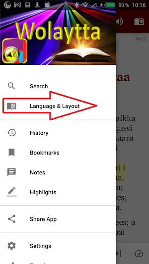 Wolaytta with Swahili English Screenshot 1