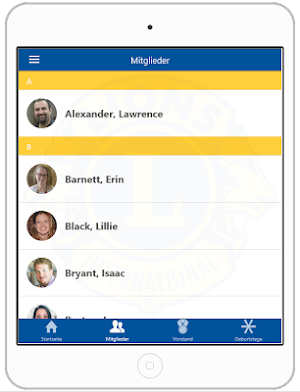 LionsApp Screenshot 2