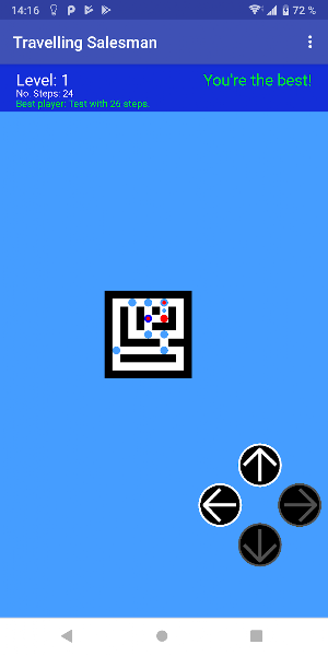 Travelling Salesman Screenshot 3