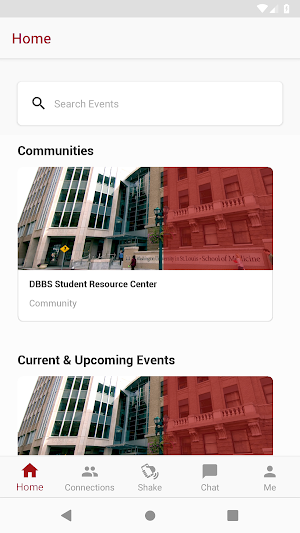 WashU DBBS Screenshot 1