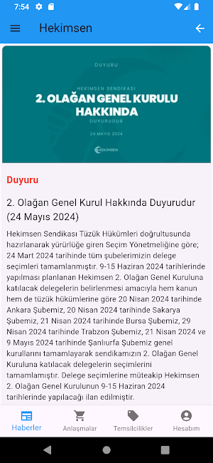 Hekimsen Mobile App Screenshot 2