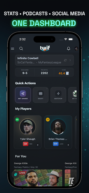 twif: Fantasy Football Advisor Screenshot 1