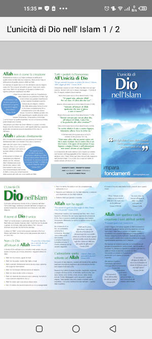 L'unicità di Dio nell' Islam Screenshot 3