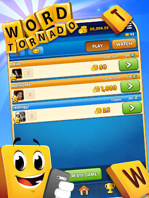 GamePoint WordTornado Screenshot 1
