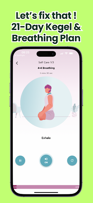 Kegel Men & Calm - BioBreathe Screenshot 1