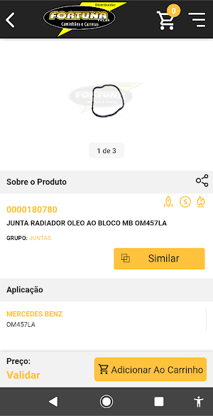 Fortuna Peças Screenshot 3