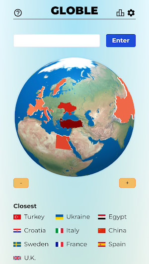 Globle - Guess the Country Screenshot 0