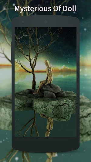 3D strange doll Live Wallpaper Screenshot 2